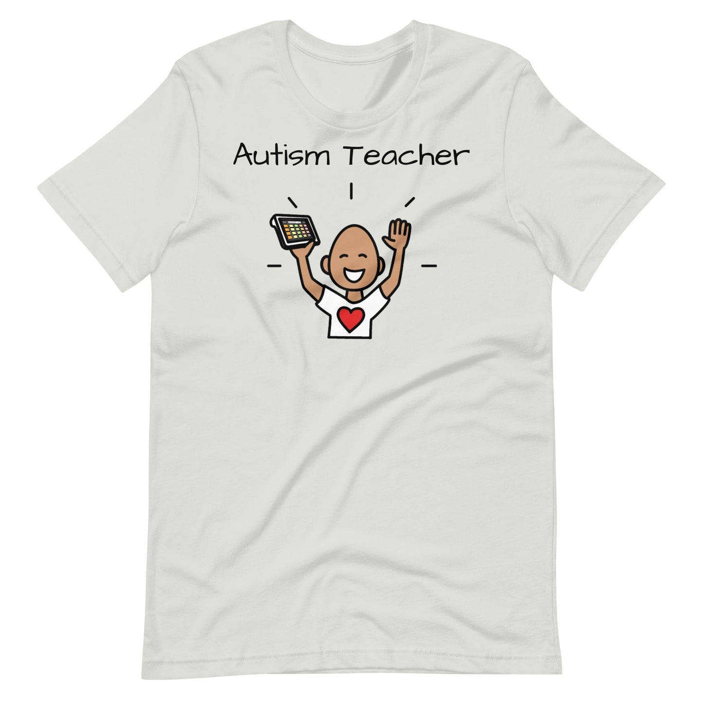 "Autism Teacher" Special Education Teacher AAC T-shirt with Boardmaker PCS Unisex