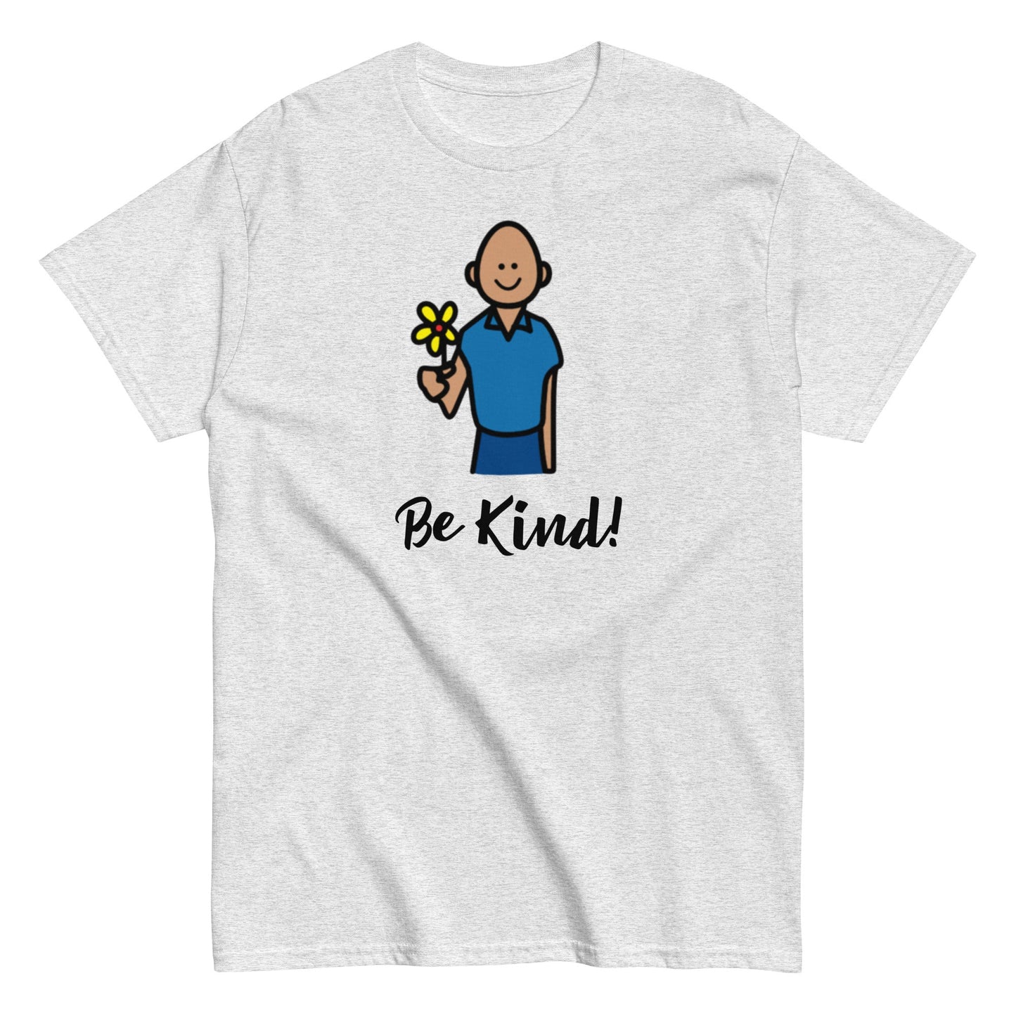 Special education teacher t-shirt; SLP shirt, "Be Kind" Autism awareness t-shirt with Boardmaeker PCS Unisex classic shirt light gray