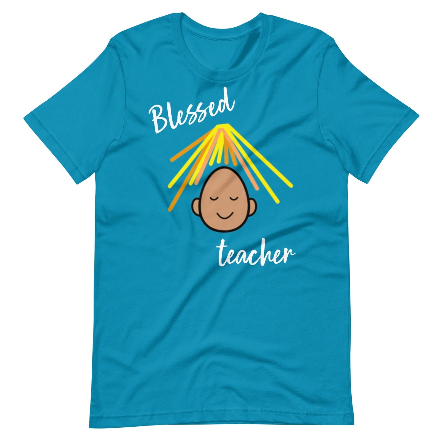 Blessed Teacher Special Education Teacher Shirt, SLP shirt, Speech therapy shirt, AAC Shirt Blue