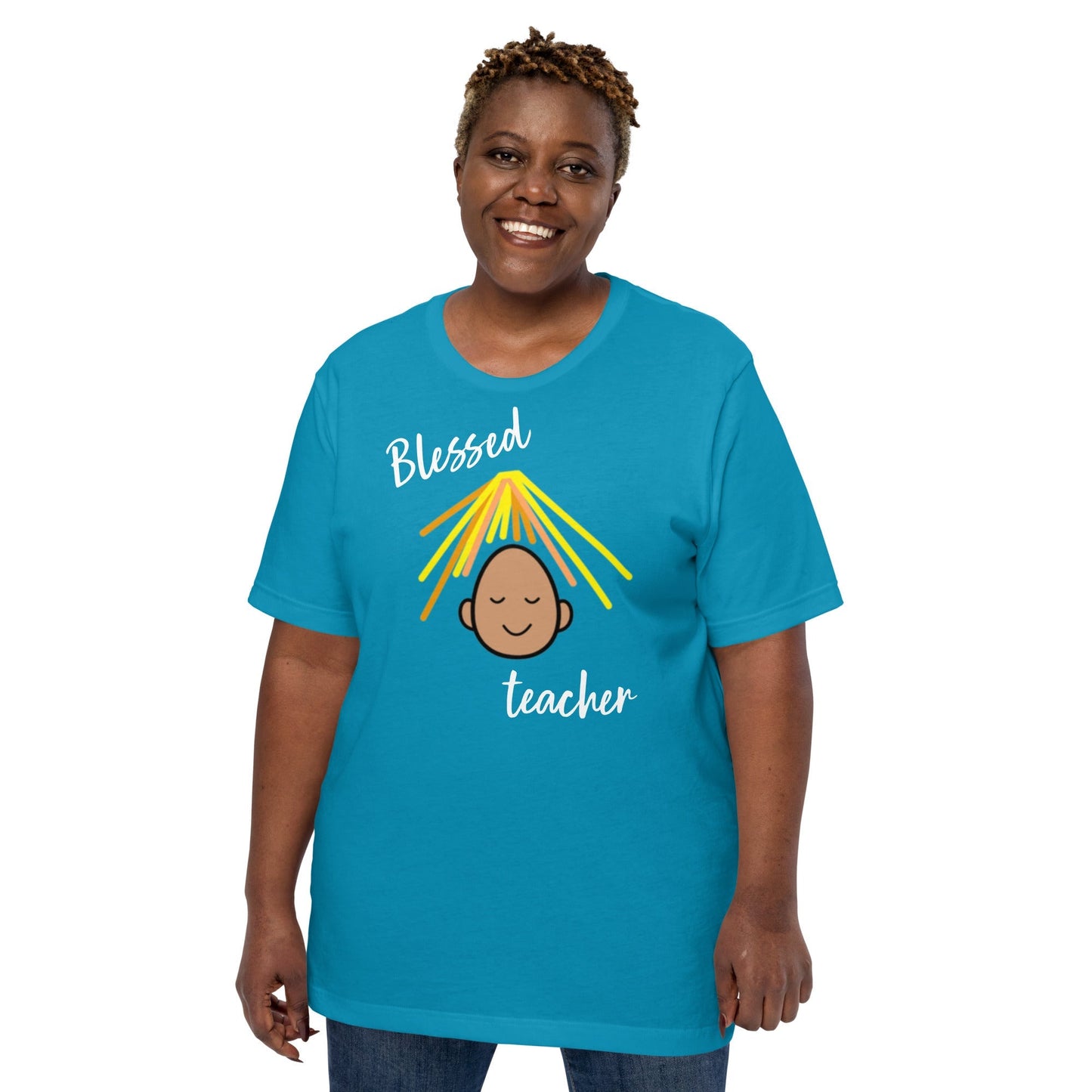 "Blessed Teacher" Special Education Teacher T-shirt with Boardmaker PCS Unisex