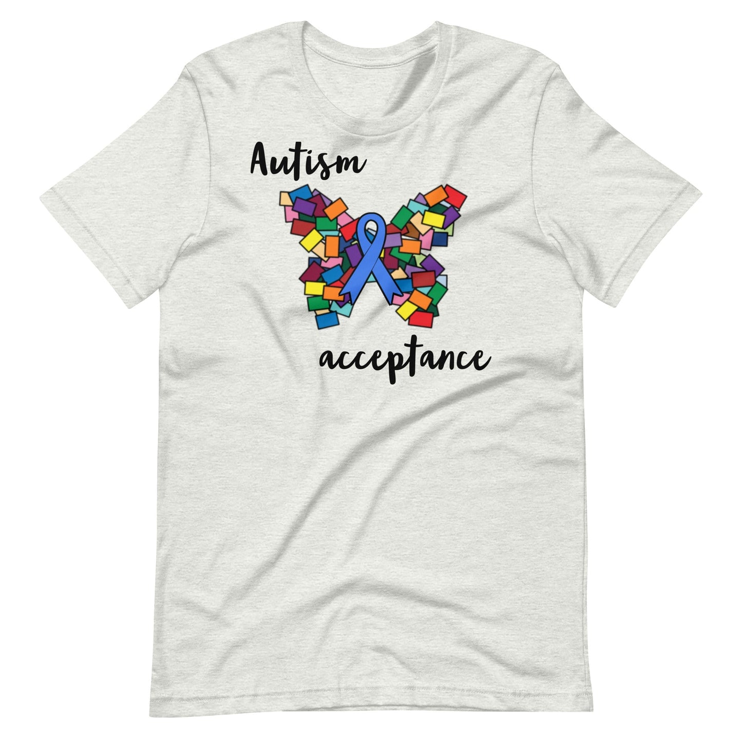 "Butterfly" Autism Acceptance T-shirt with Boardmaker PCS Unisex