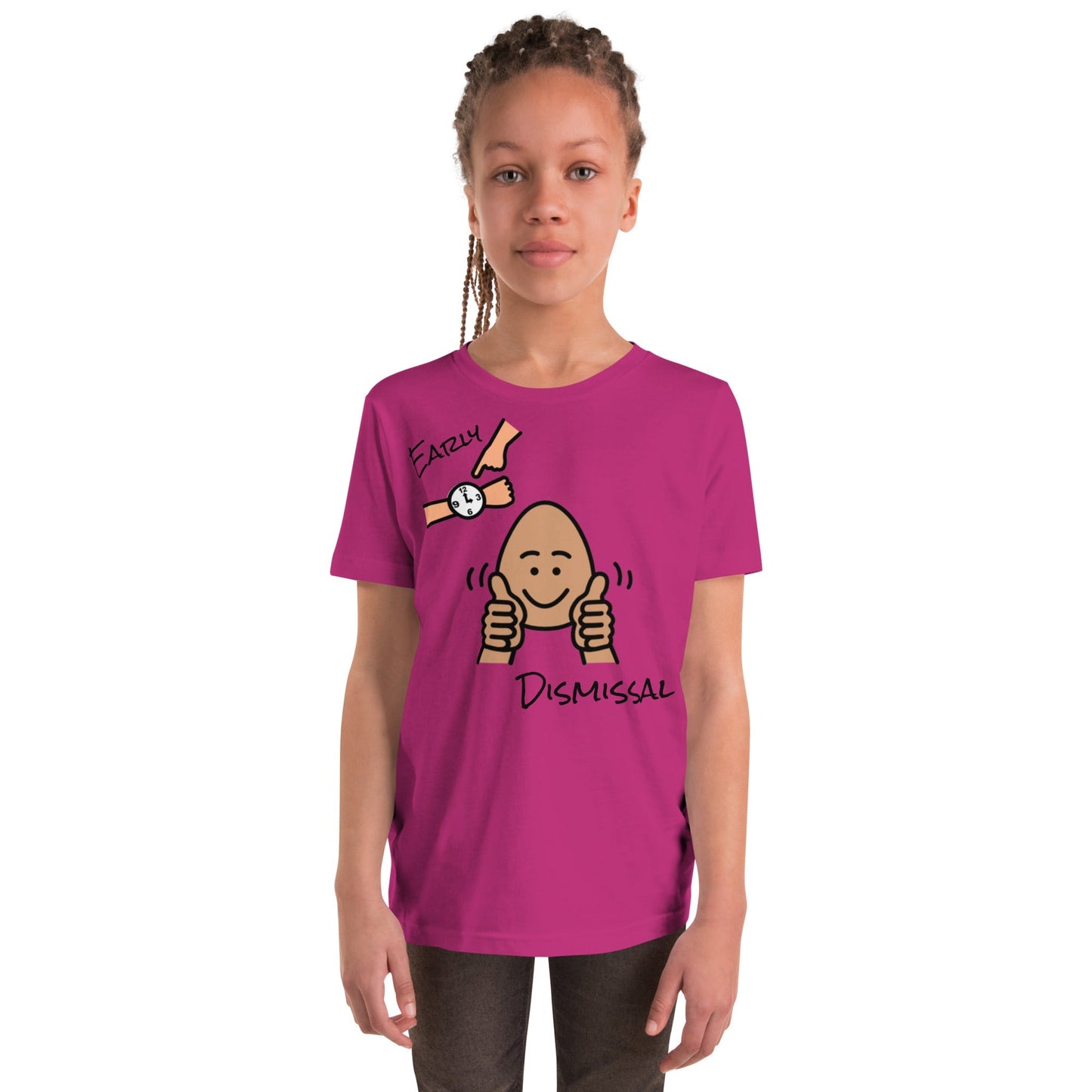 "Early Dismissal" Youth T-shirt Autism with Boardmaker PCS Unisex