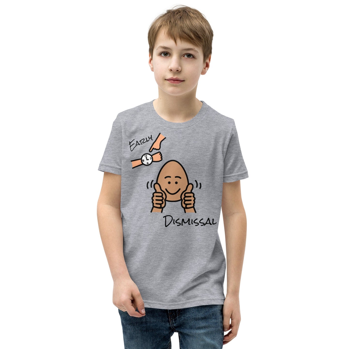 "Early Dismissal" Youth T-shirt Autism with Boardmaker PCS Unisex