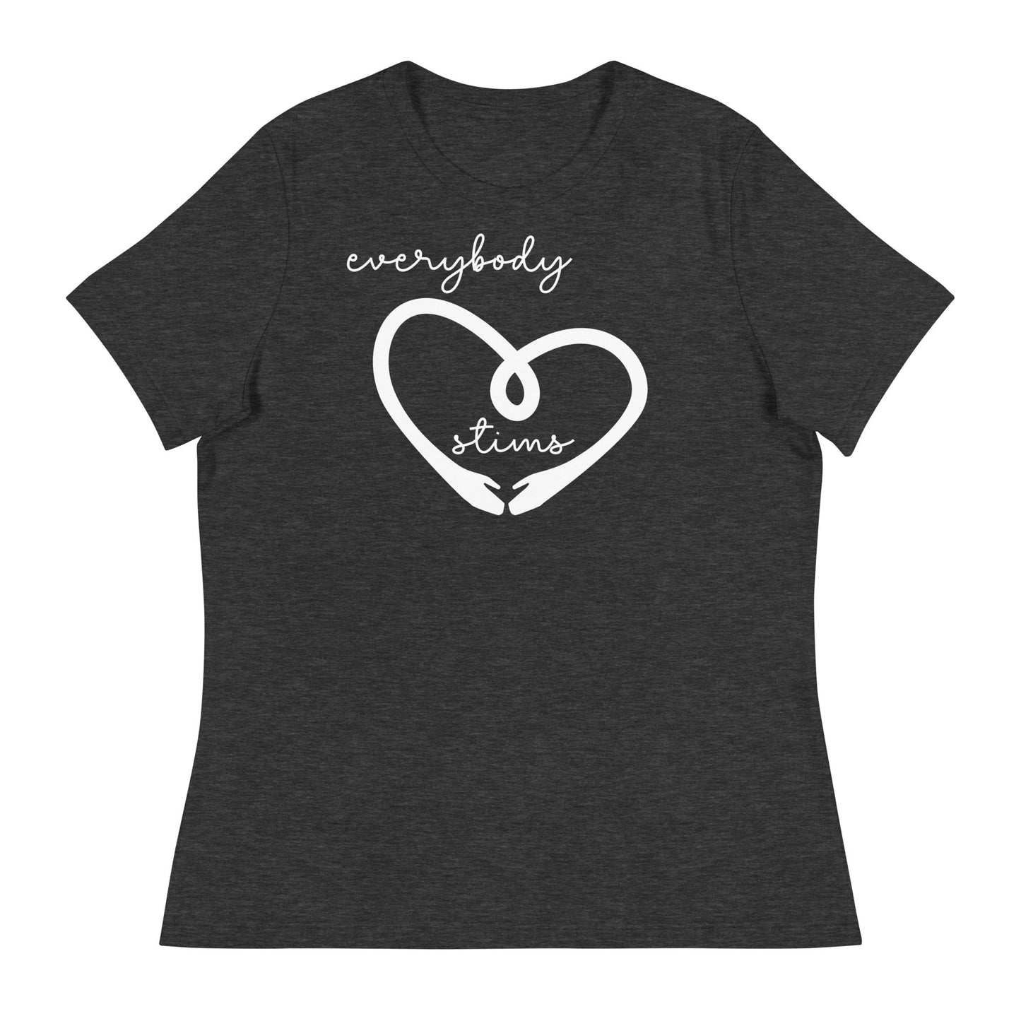 "Everybody Stims" Autism Acceptance Women's Relaxed T-Shirt