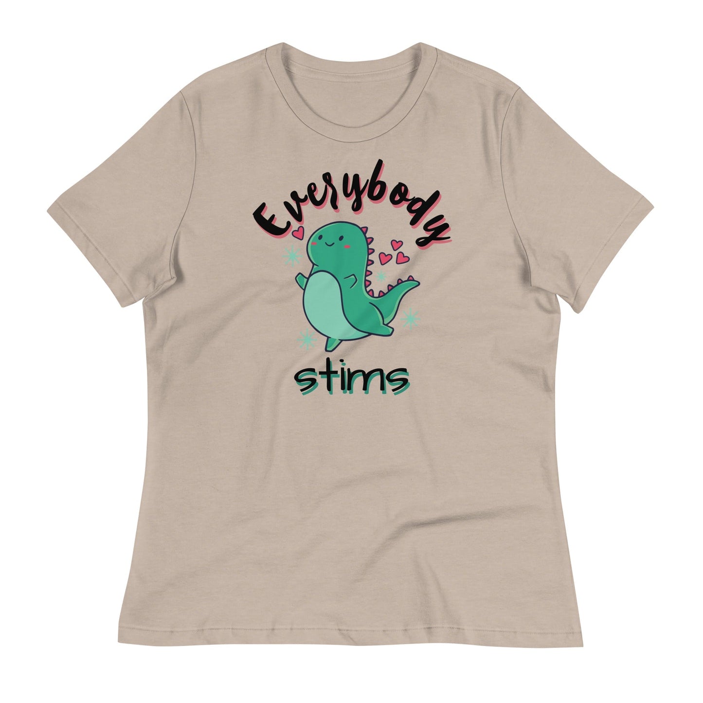 "Everybody Stims" Autism Acceptance Women's Relaxed T-Shirt