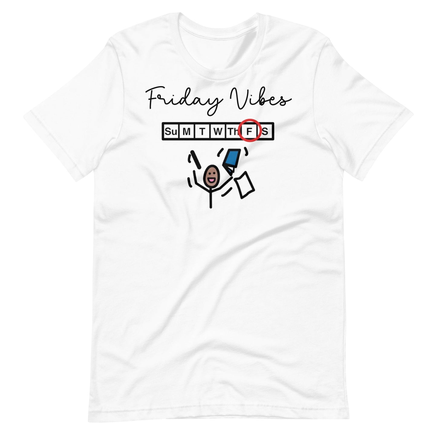 "Friday Vibes" Special Education Teacher t-shirt with Boardmaker PCS Unisex