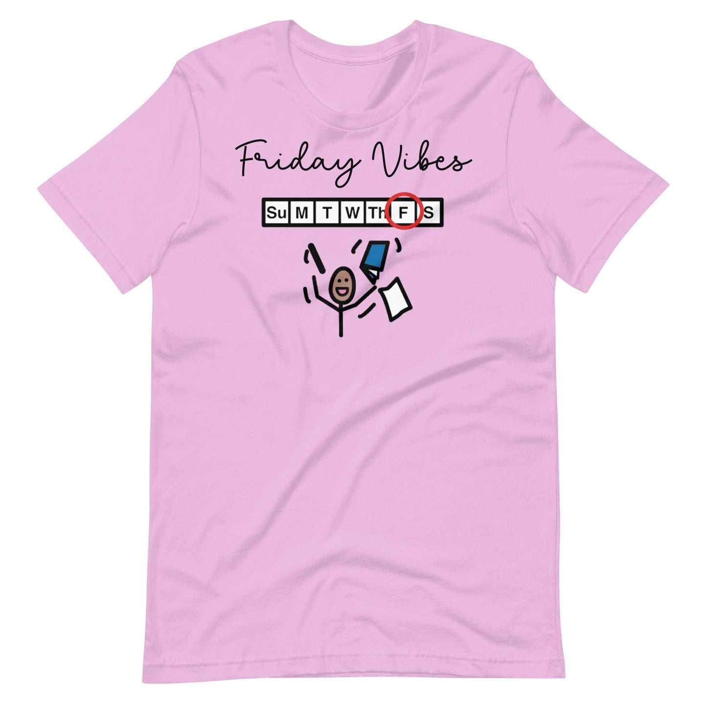 "Friday Vibes" Special Education Teacher t-shirt with Boardmaker PCS Unisex