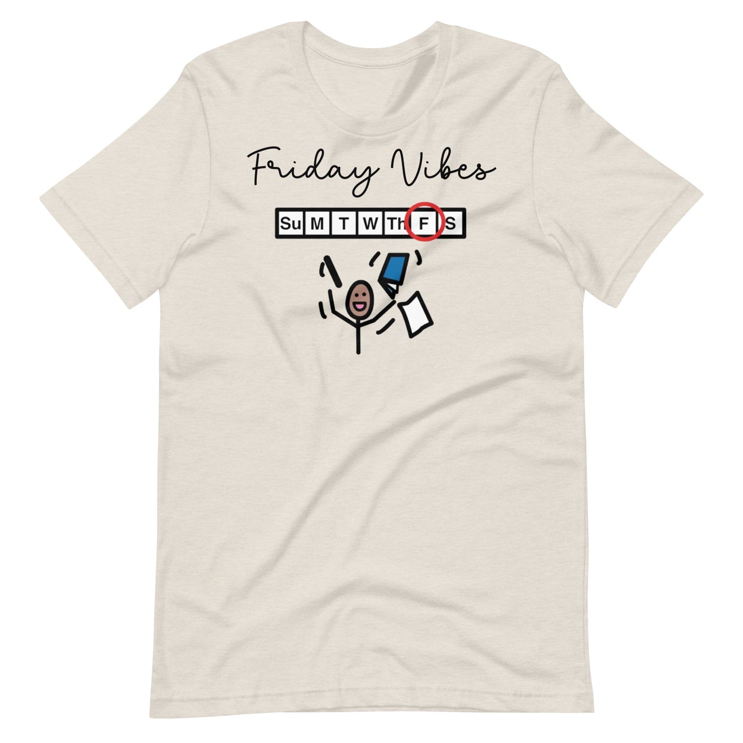 "Friday Vibes" Special Education Teacher t-shirt with Boardmaker PCS Unisex