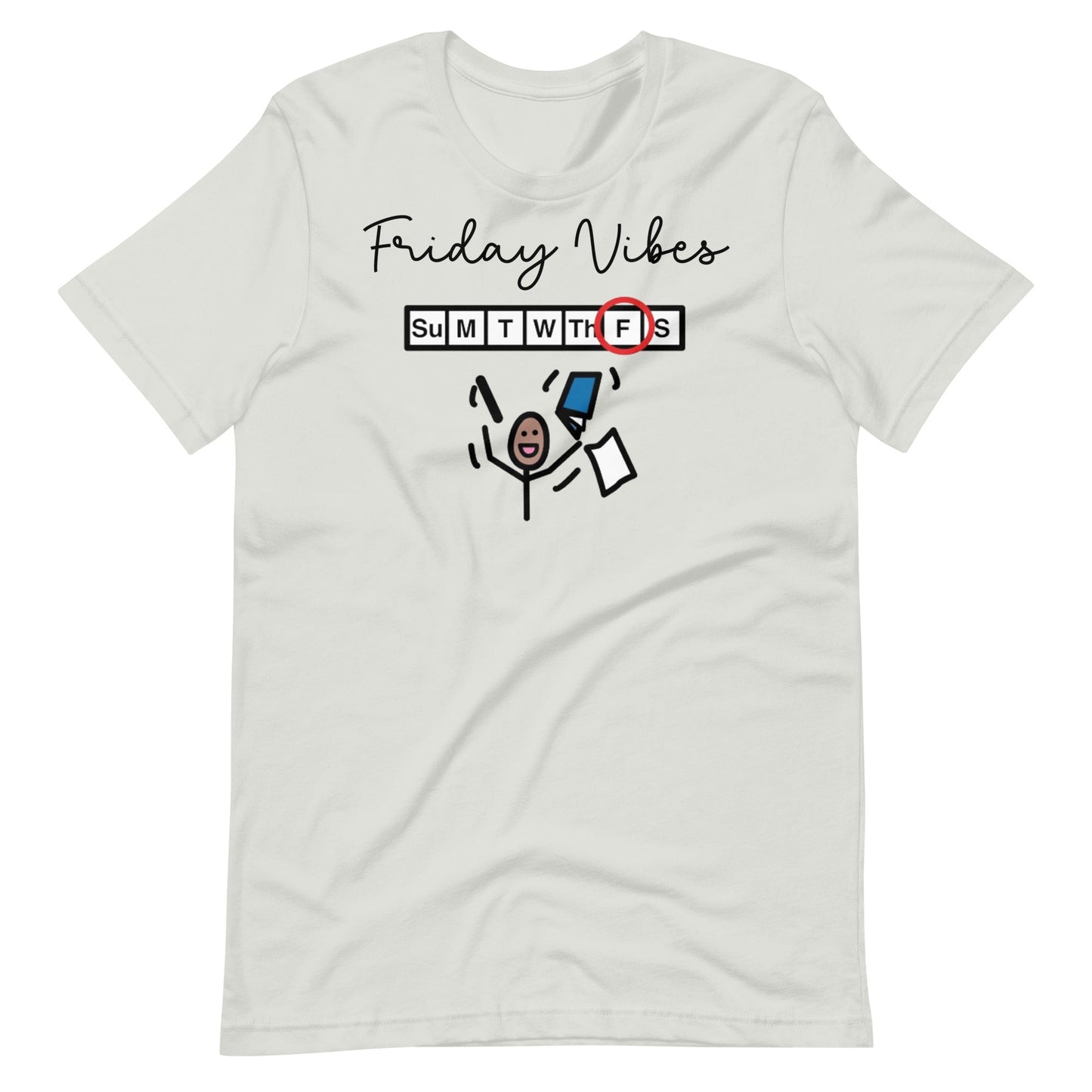 "Friday Vibes" Special Education Teacher t-shirt with Boardmaker PCS Unisex