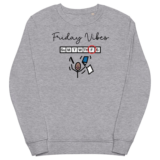 Special Education Teacher Shirt SLP Crewneck organic Sweatshirt Gray Friday Vibes AAC Autism Acceptance and AAC with Boardmaker PCS 