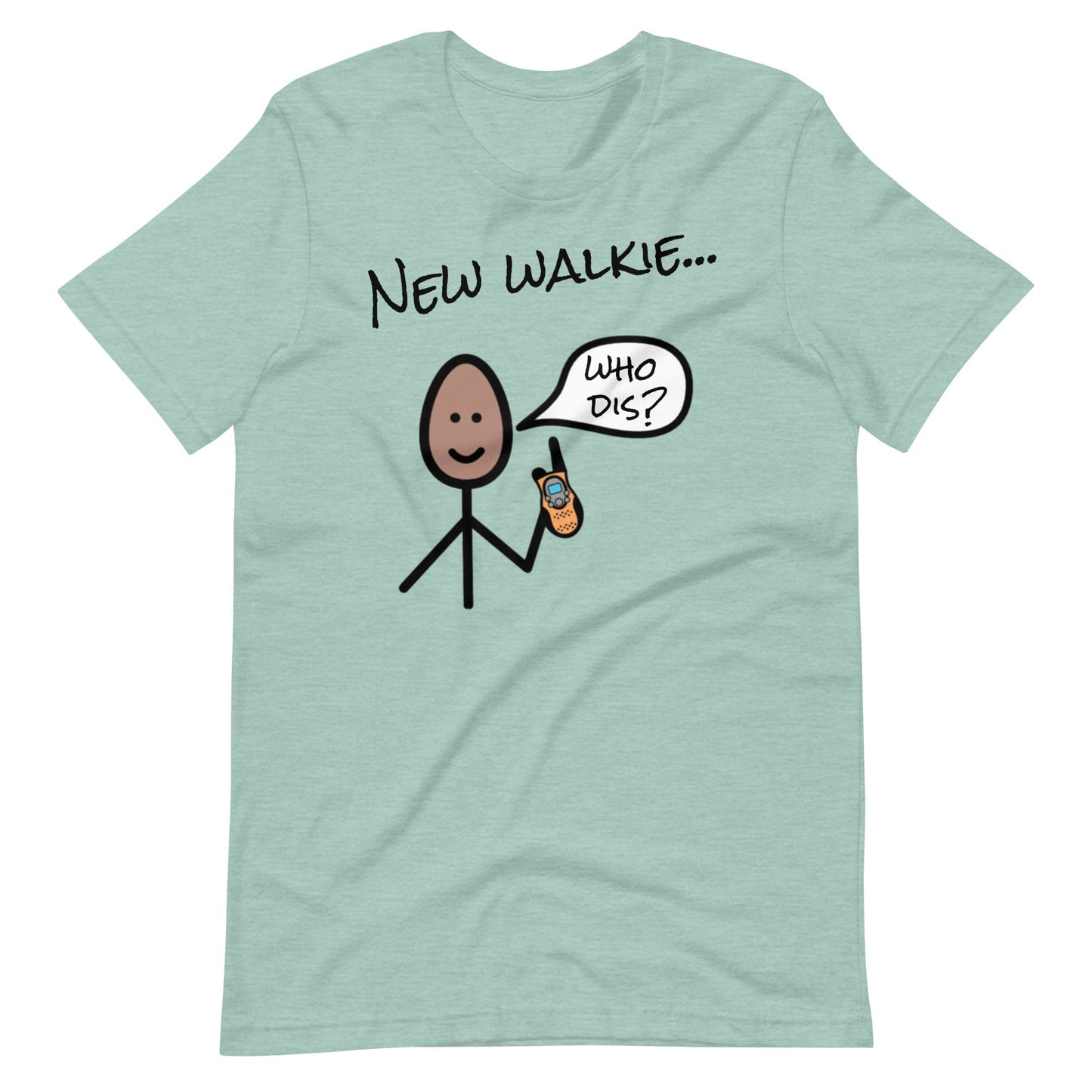 "New Walkie... Who Dis? RBT BCBA T-shirt with Boardmaker PCS Unisex