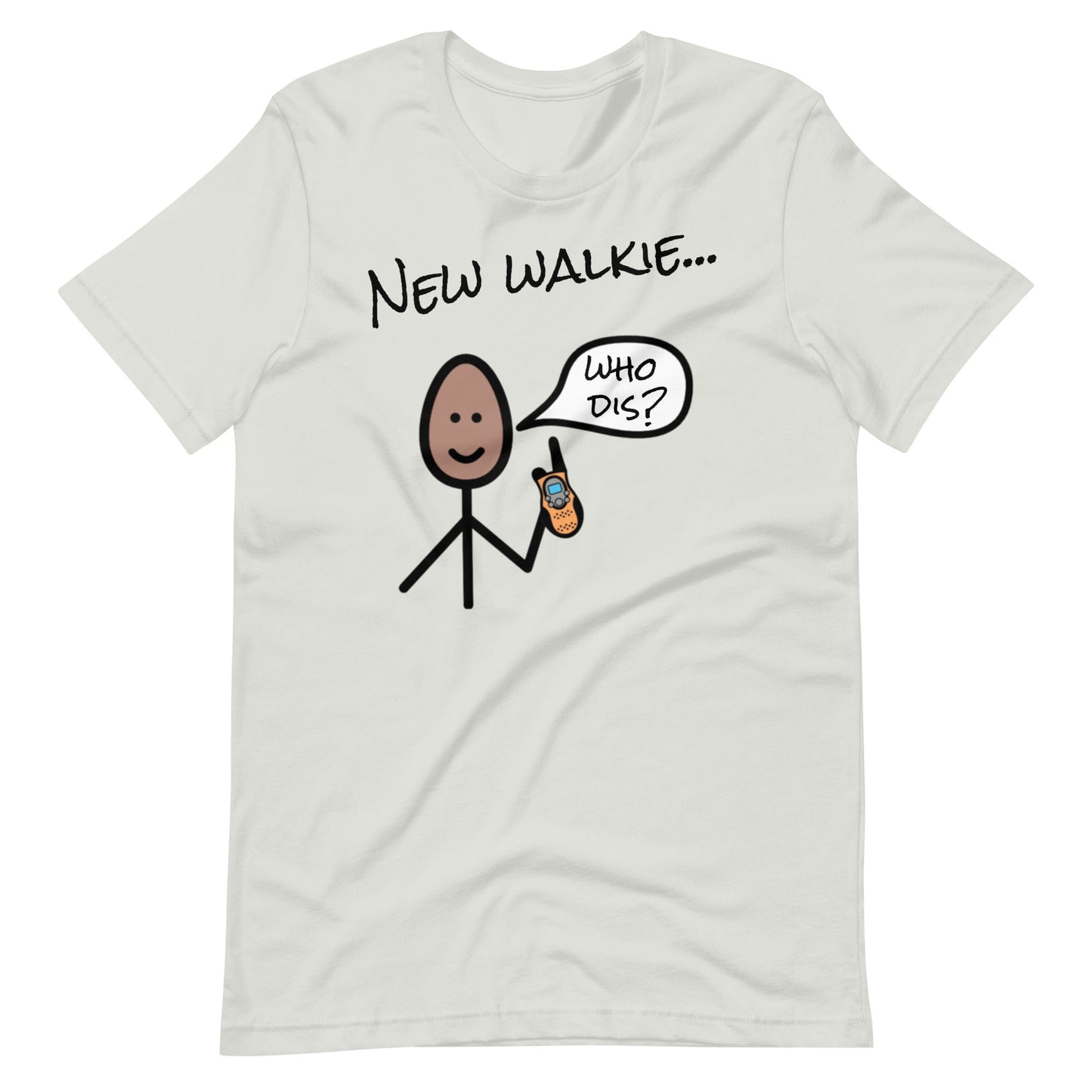 "New Walkie... Who Dis? RBT BCBA T-shirt with Boardmaker PCS Unisex