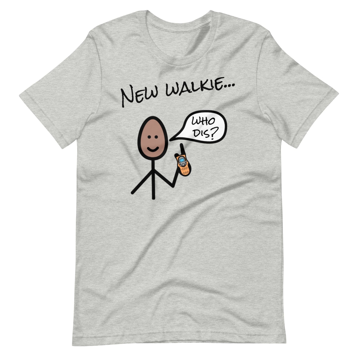 "New Walkie... Who Dis? RBT BCBA T-shirt with Boardmaker PCS Unisex