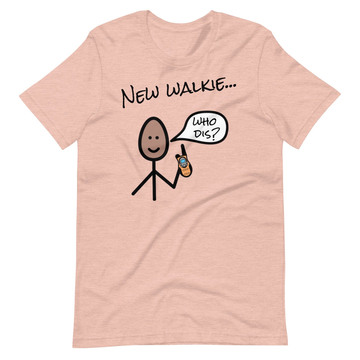 "New Walkie... Who Dis? RBT BCBA T-shirt with Boardmaker PCS Unisex