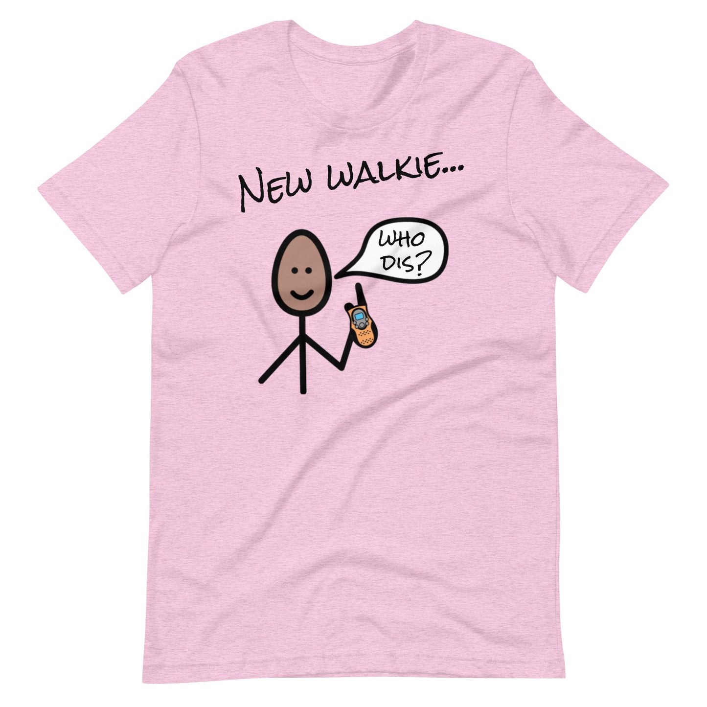 "New Walkie... Who Dis? RBT BCBA T-shirt with Boardmaker PCS Unisex