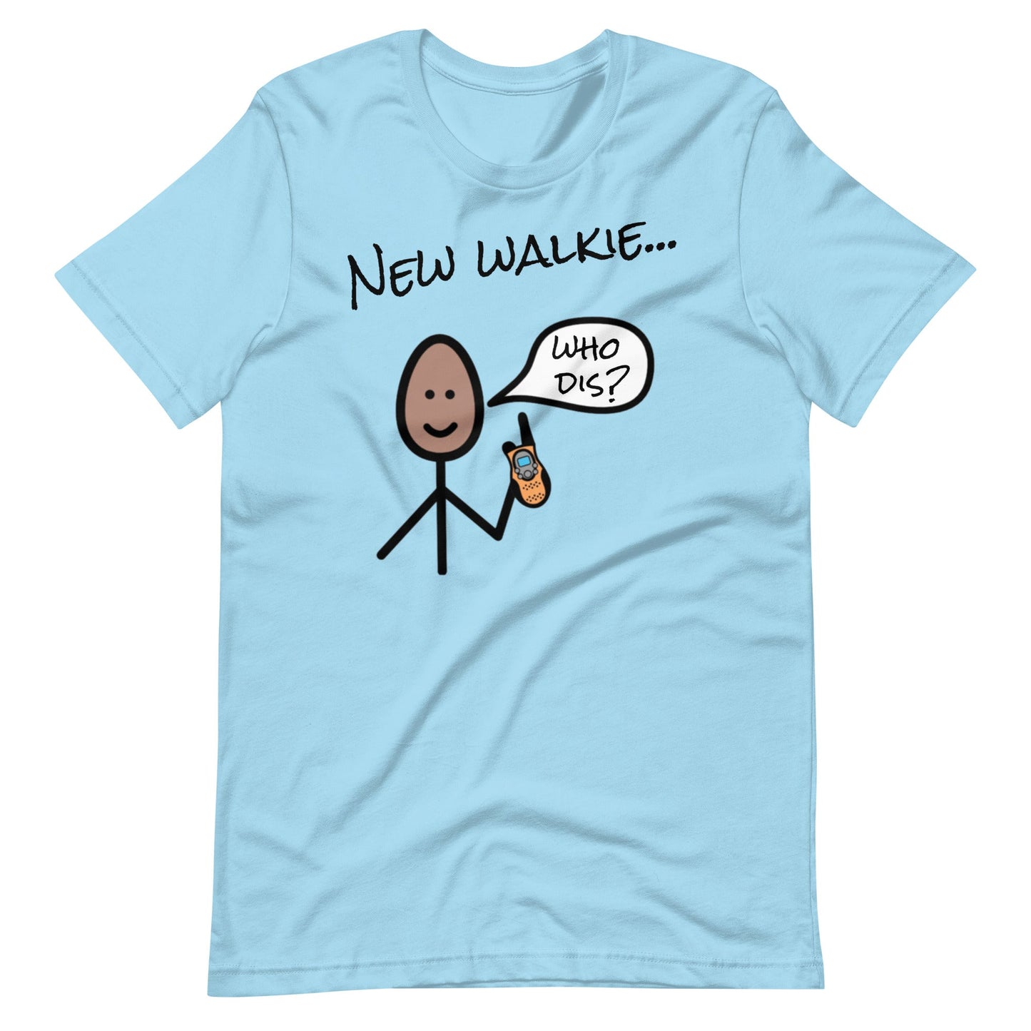 "New Walkie... Who Dis? RBT BCBA T-shirt with Boardmaker PCS Unisex