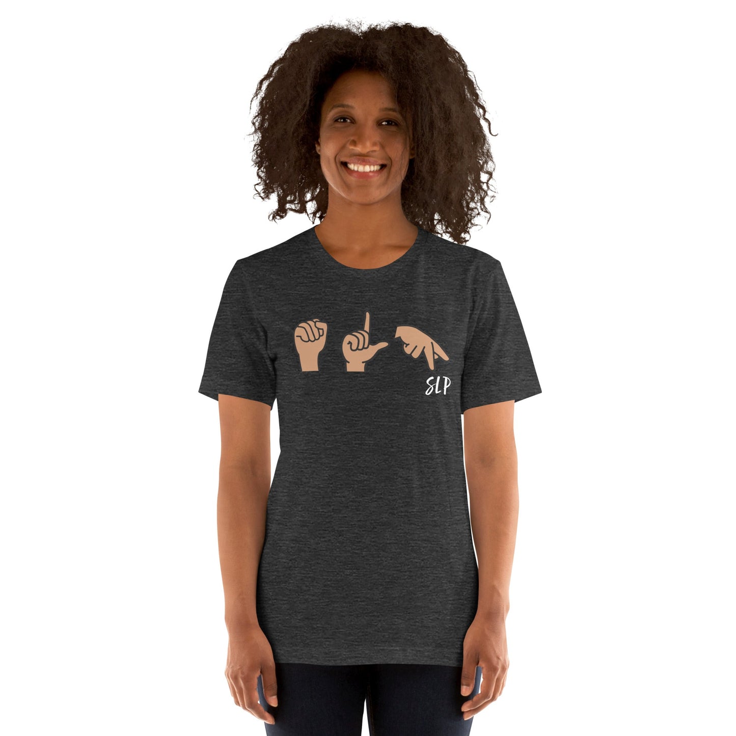 SLP Sign Language T-shirt with Boardmaker PCS Unisex