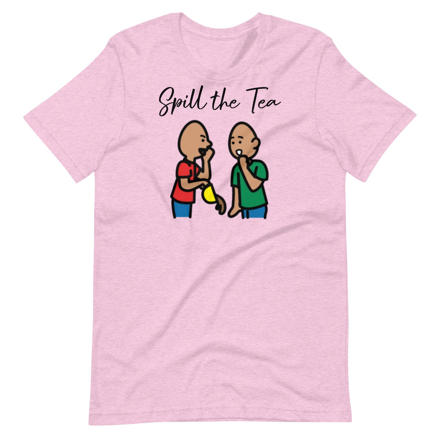 "Spill the Tea!" Funny Special Education Teacher t-shirt with Boardmaker Symbols Unisex