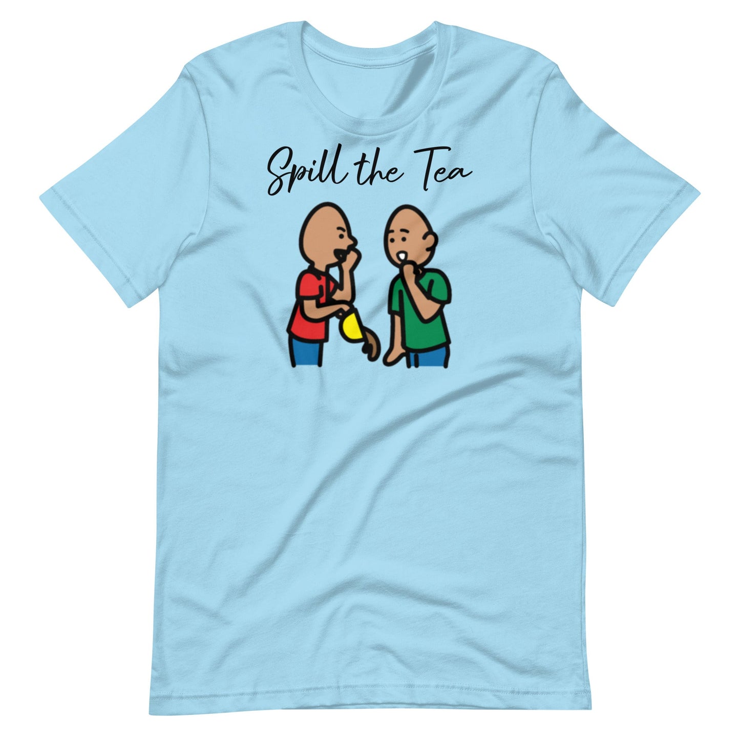 "Spill the Tea!" Funny Special Education Teacher t-shirt with Boardmaker Symbols Unisex