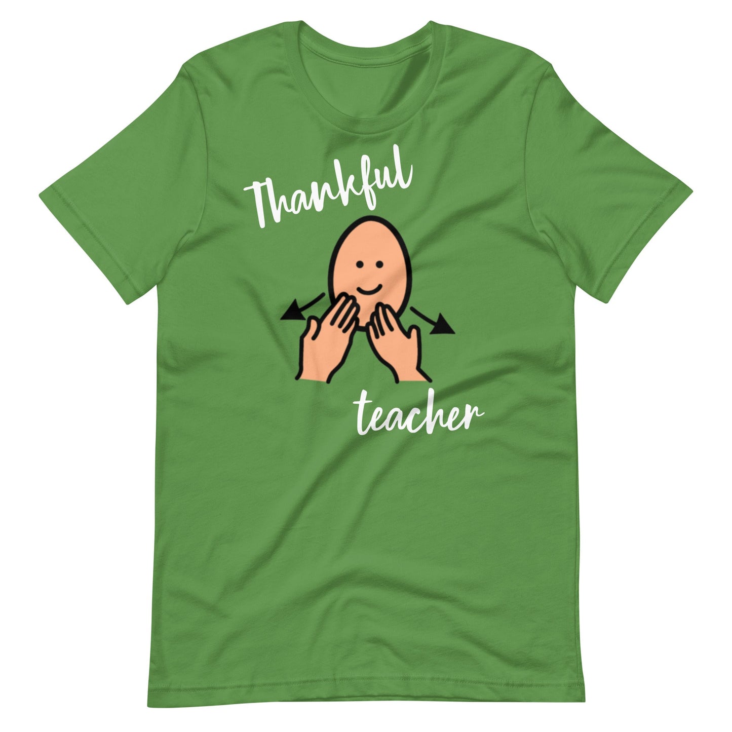 "Thankful Teacher" Fall Special Education Teacher T-shirt with Boardmaker PCS Unisex