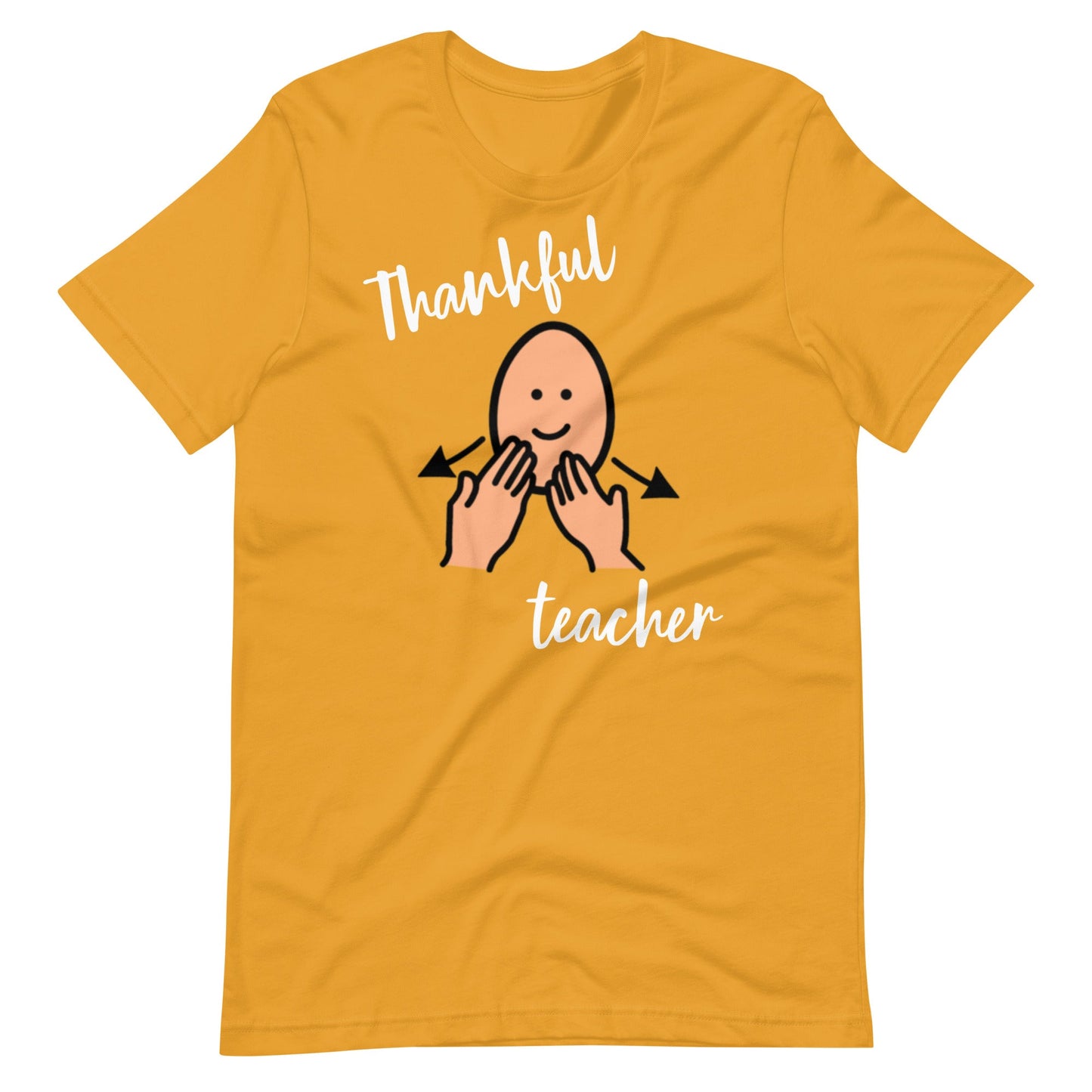 Thankful teacher special education teacher shirt with Boardmaker PCS Fall Thanksgiving Teacher shirt gold