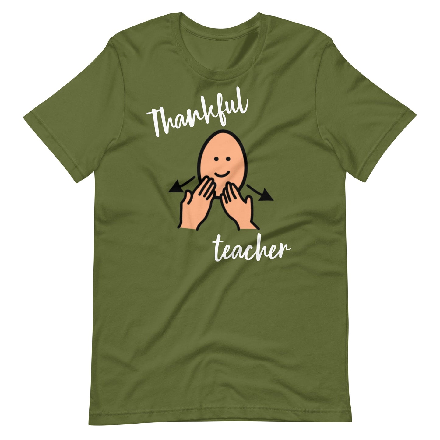 "Thankful Teacher" Fall Special Education Teacher T-shirt with Boardmaker PCS Unisex