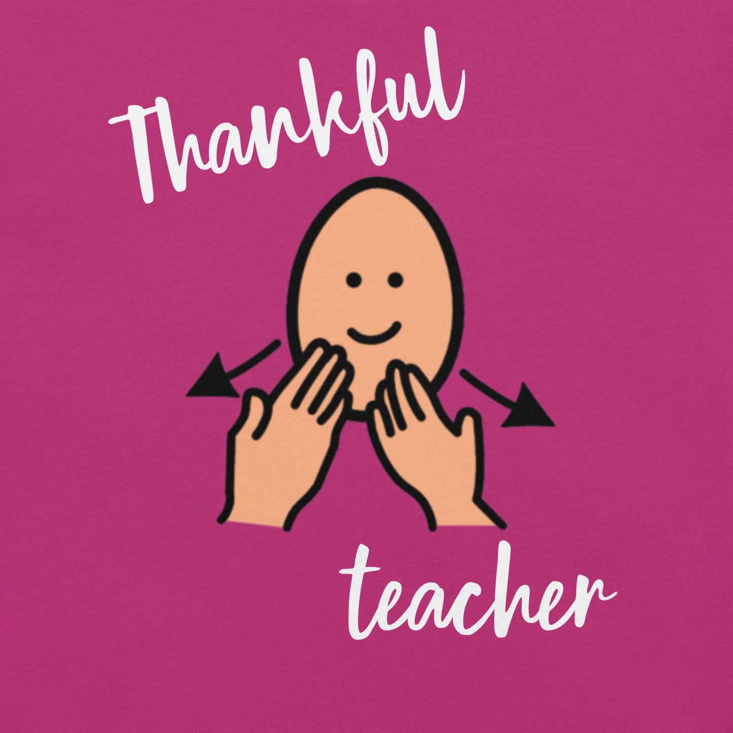 "Thankful Teacher" Fall Special Education Teacher T-shirt with Boardmaker PCS Unisex