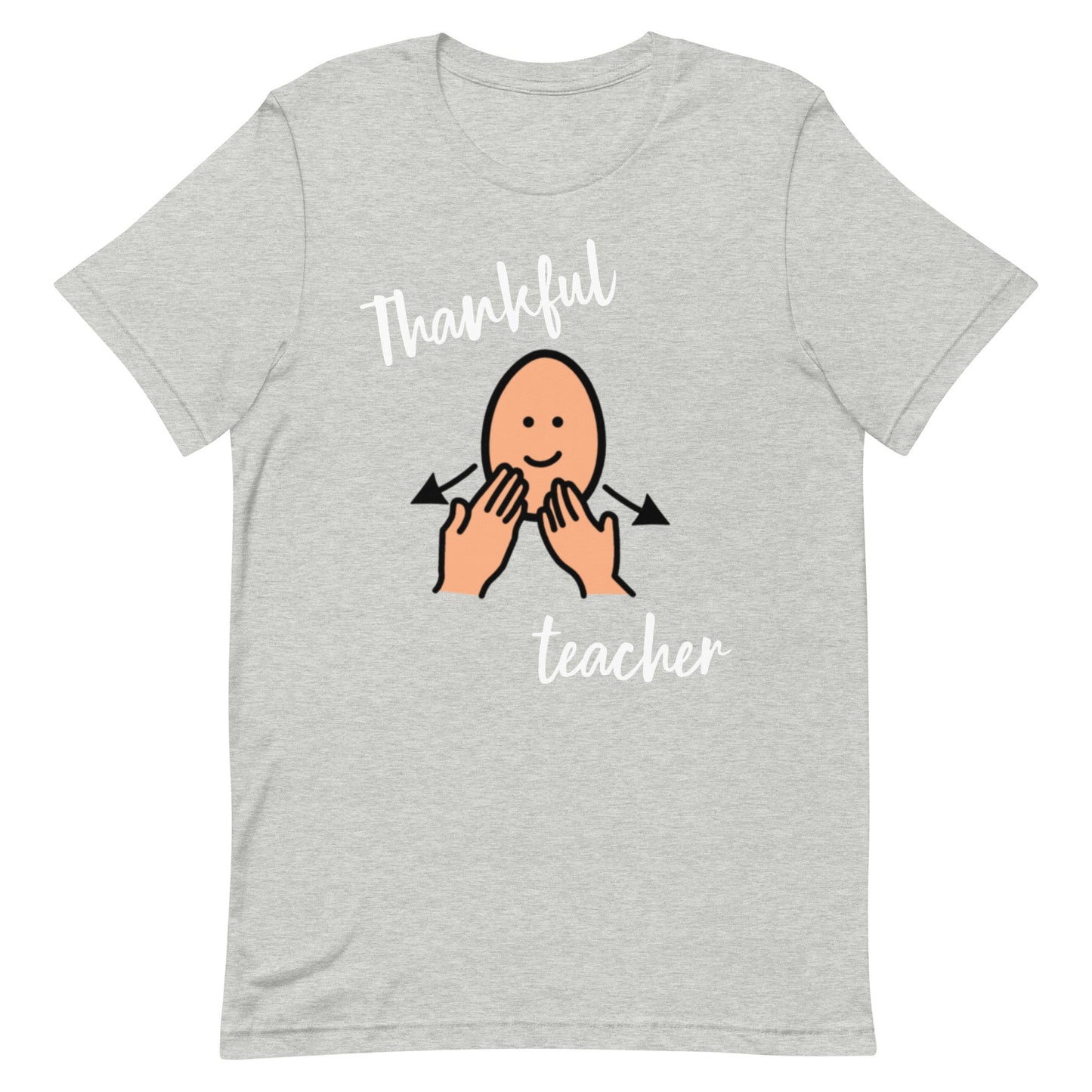 "Thankful Teacher" Fall Special Education Teacher T-shirt with Boardmaker PCS Unisex