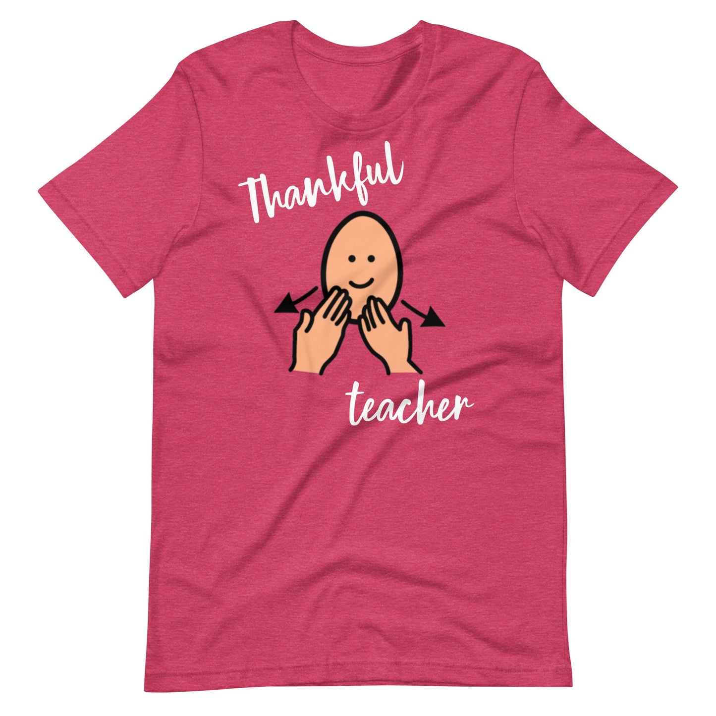 "Thankful Teacher" Fall Special Education Teacher T-shirt with Boardmaker PCS Unisex