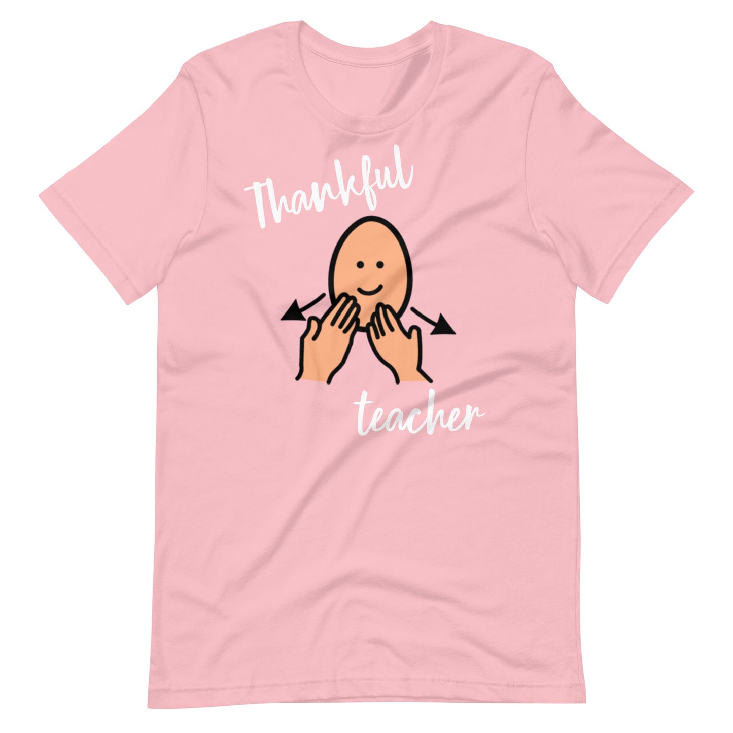 "Thankful Teacher" Fall Special Education Teacher T-shirt with Boardmaker PCS Unisex